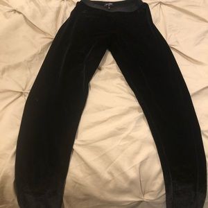 Chanel velvet leggings